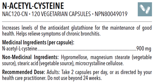 N-Acetyl-Cysteine by Designs for Health