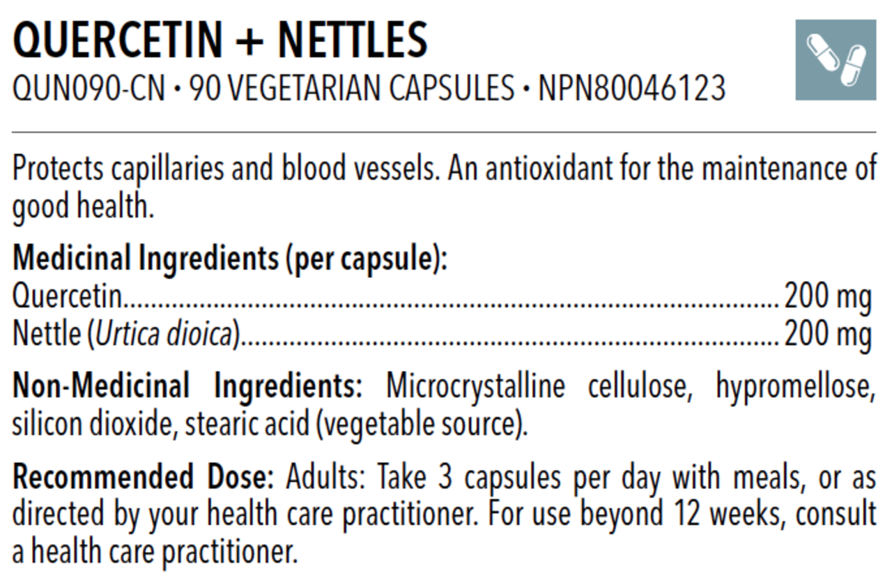 Quercetin + Nettles by Designs for Health