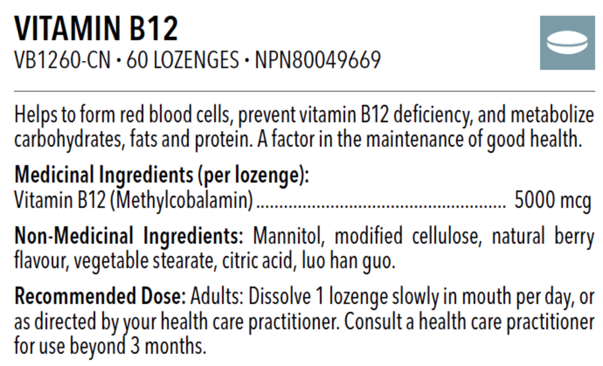Vitamin B12 by Designs for Health