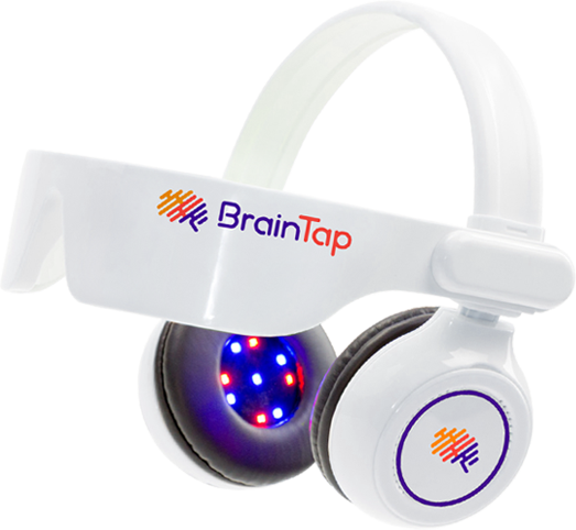 BrainTap Light and Sound Therapy Headset